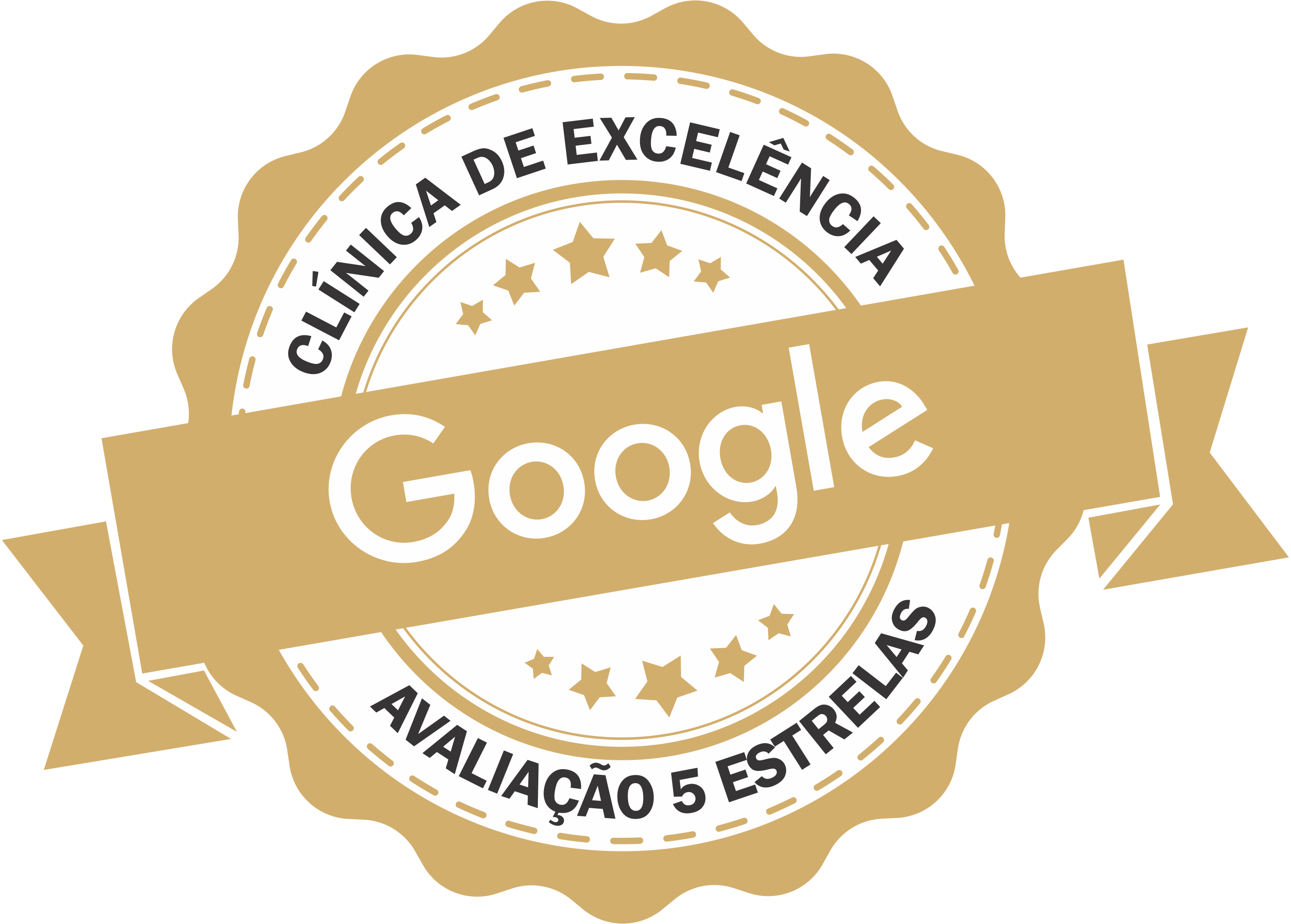Certificado Google 5 Estrelas