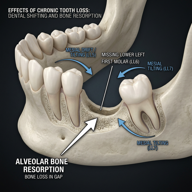 Efeito Dominó da Perda de Dente